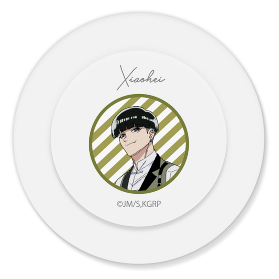 スマートグリップスタンド [ White ]［ 九龍ジェネリックロマンス - 菱柄 - 小黒(青年) ］