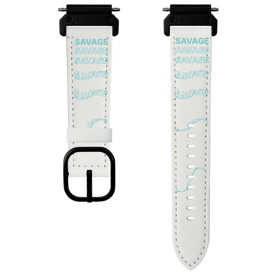 スマートウォッチレザーバンド［ SAVAGE Blue ］