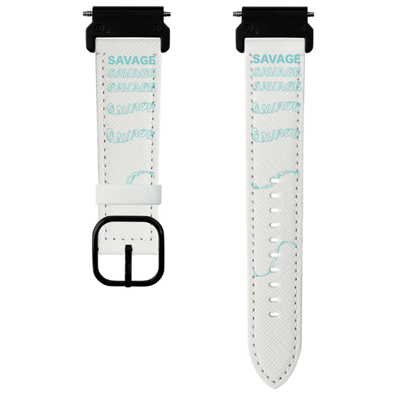 スマートウォッチレザーバンド［ SAVAGE Blue ］