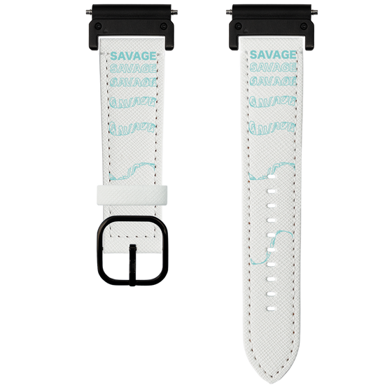 スマートウォッチレザーバンド［ SAVAGE Blue ］