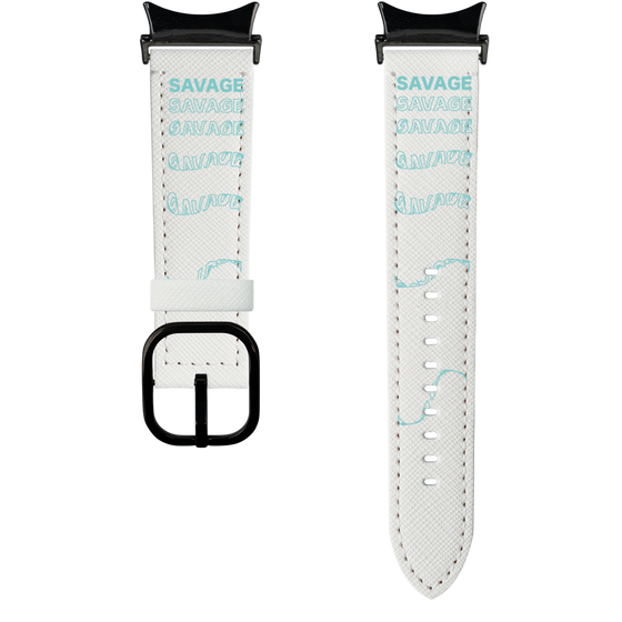 スマートウォッチレザーバンド［ SAVAGE Blue ］