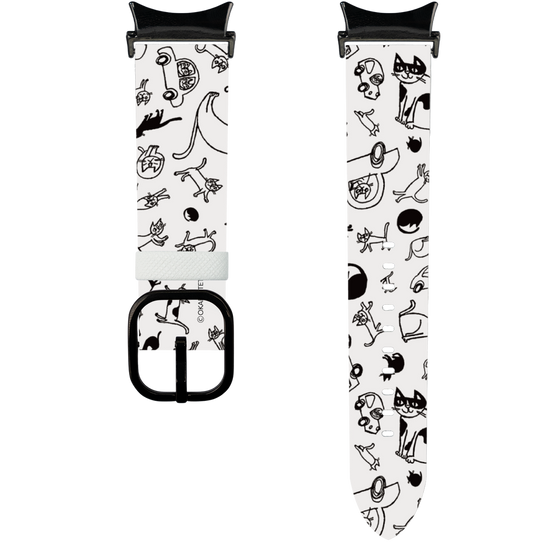 スマートウォッチレザーバンド［ おかべてつろう - おでかけ日和 ］