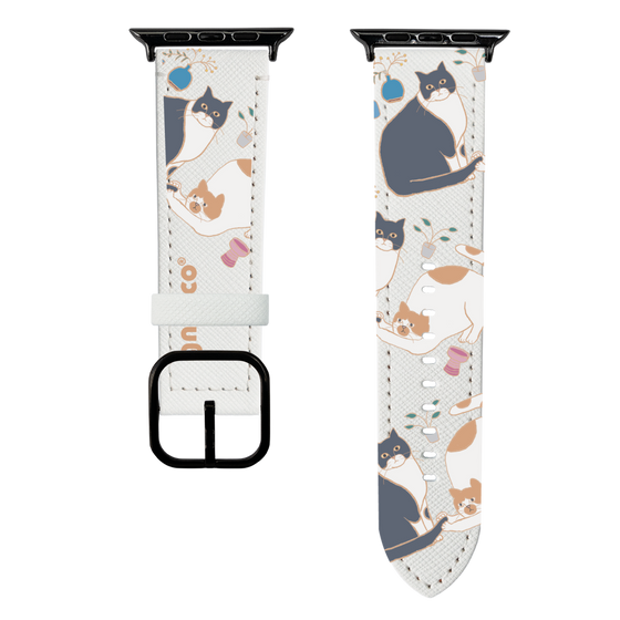 スマートウォッチレザーバンド［ gnocco - しっぽあそび ］