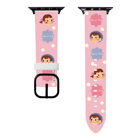 スマートウォッチレザーバンド［ ペコちゃん - ミルキー ］