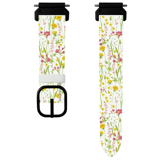スマートウォッチレザーバンド［ 日比谷花壇 - プリムラ ］