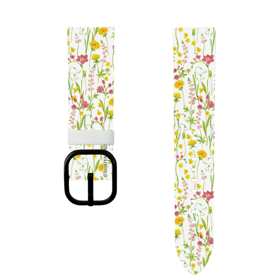 スマートウォッチレザーバンド［ 日比谷花壇 - プリムラ ］