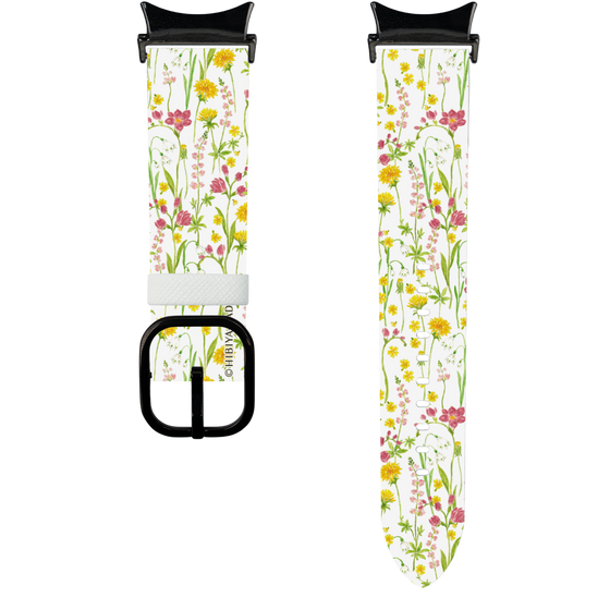 スマートウォッチレザーバンド［ 日比谷花壇 - プリムラ ］