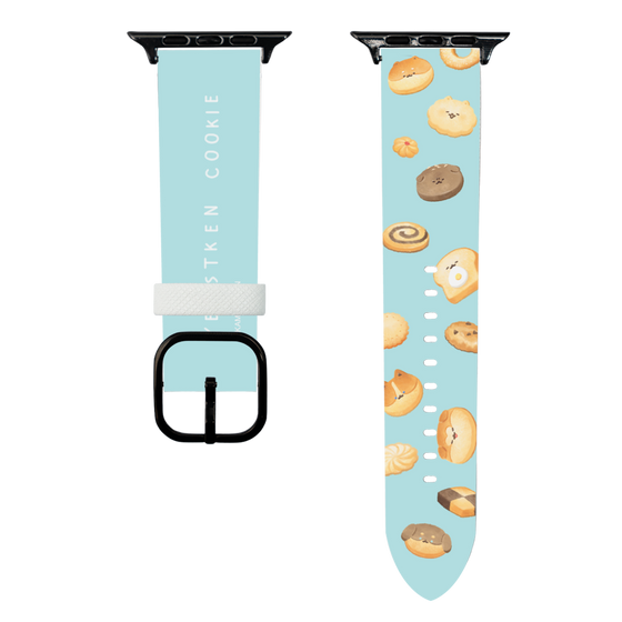 スマートウォッチレザーバンド［ いーすとけん。 - クッキー ］