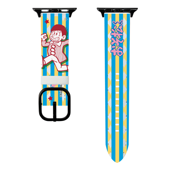 スマートウォッチレザーバンド［ おそ松くん - お顔 ］
