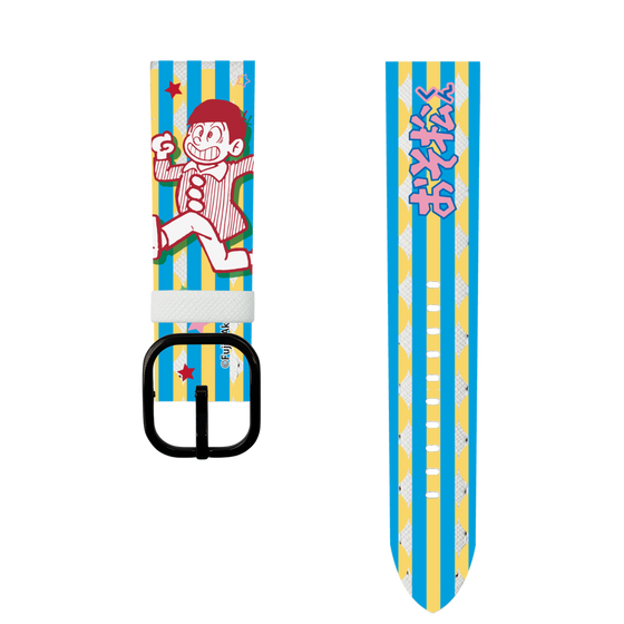 スマートウォッチレザーバンド［ おそ松くん - お顔 ］