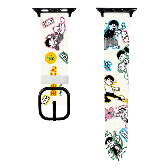 スマートウォッチレザーバンド［ おそ松くん - レトロ ］