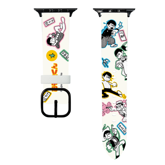 スマートウォッチレザーバンド［ おそ松くん - レトロ ］