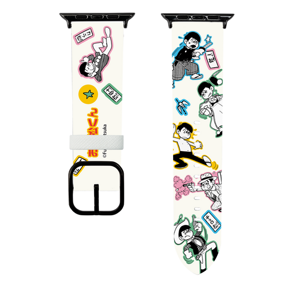 スマートウォッチレザーバンド［ おそ松くん - レトロ ］