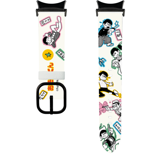 スマートウォッチレザーバンド［ おそ松くん - レトロ ］