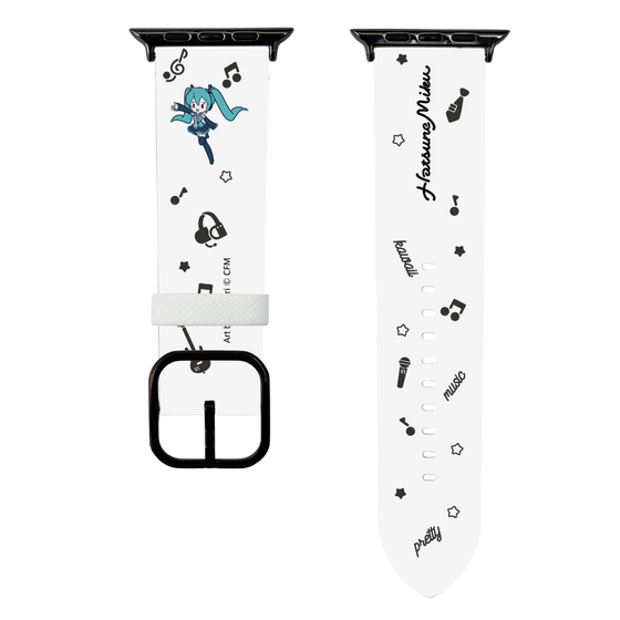 スマートウォッチレザーバンド［ 初音ミク - インストルメント ］