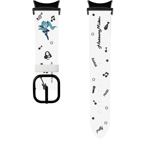 スマートウォッチレザーバンド［ 初音ミク - インストルメント ］