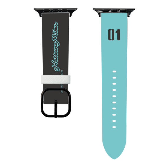 スマートウォッチレザーバンド［ 初音ミク - ロゴ ］