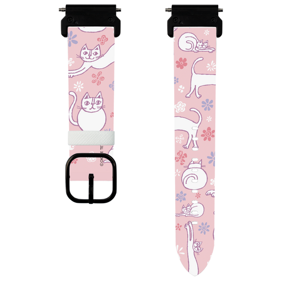 スマートウォッチレザーバンド［ おかべてつろう - こころ咲く日 ］