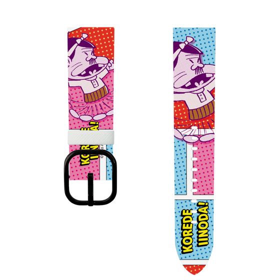 スマートウォッチレザーバンド［ 天才バカボン – これでいいのだ！ ］