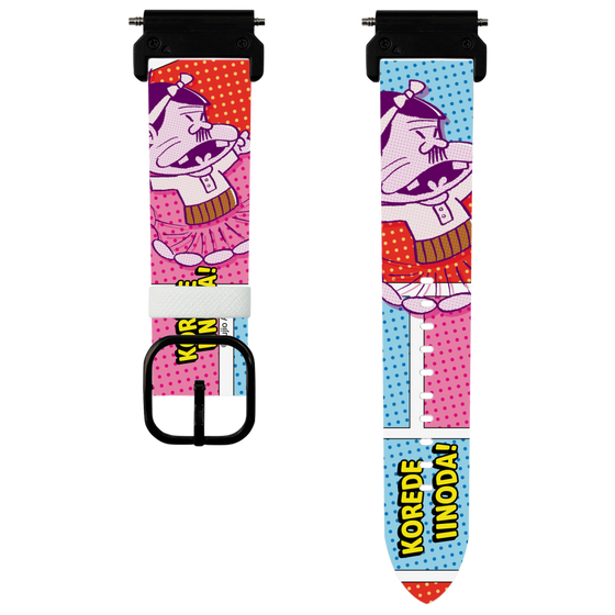 スマートウォッチレザーバンド［ 天才バカボン – これでいいのだ！ ］