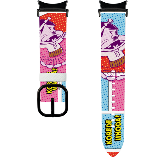 スマートウォッチレザーバンド［ 天才バカボン – これでいいのだ！ ］