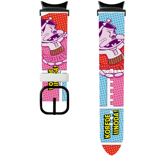 スマートウォッチレザーバンド［ 天才バカボン – これでいいのだ！ ］