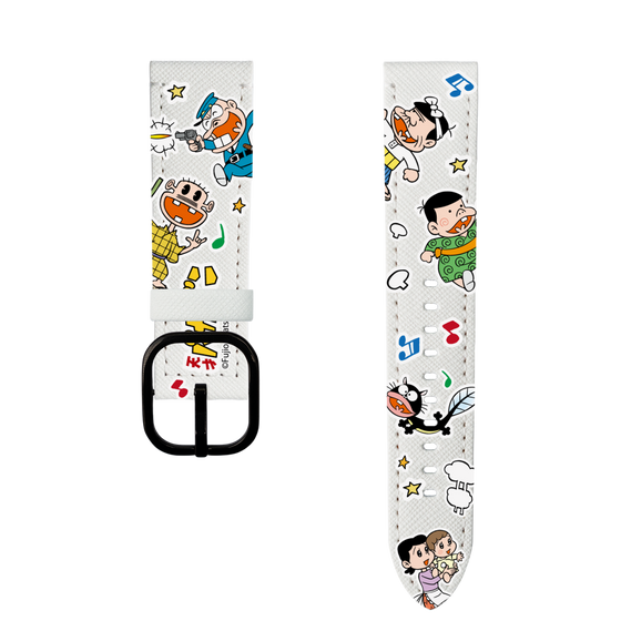 スマートウォッチレザーバンド［ 天才バカボン – ステッカー ］