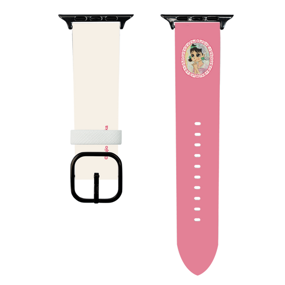 スマートウォッチレザーバンド［ ひみつのアッコちゃん - テクマクマヤコン ］