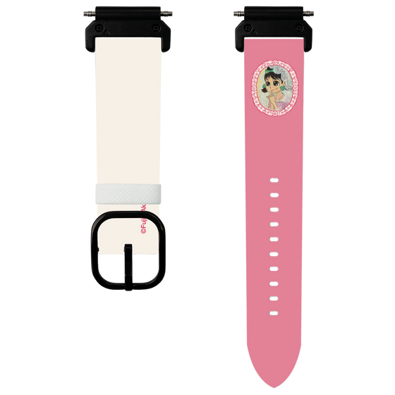 スマートウォッチレザーバンド［ ひみつのアッコちゃん - テクマクマヤコン ］