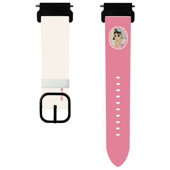 スマートウォッチレザーバンド［ ひみつのアッコちゃん - テクマクマヤコン ］