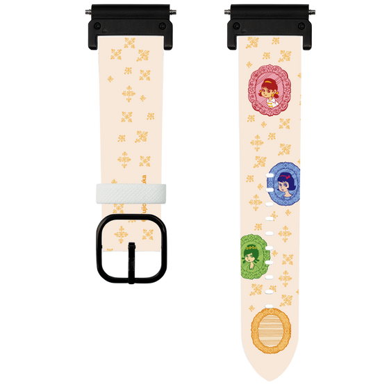 スマートウォッチレザーバンド［ ひみつのアッコちゃん - 変身 ］