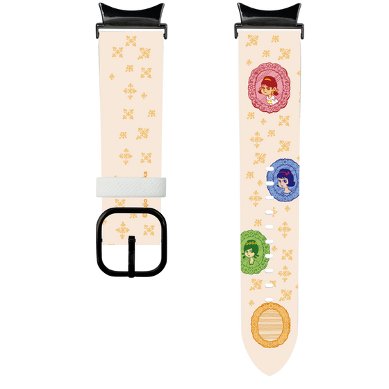 スマートウォッチレザーバンド［ ひみつのアッコちゃん - 変身 ］