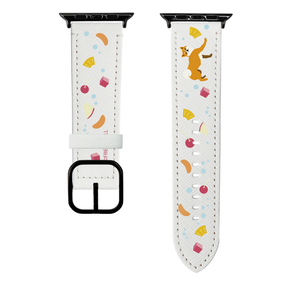 スマートウォッチレザーバンド［ 柴田さん - フルーツポンチ ］