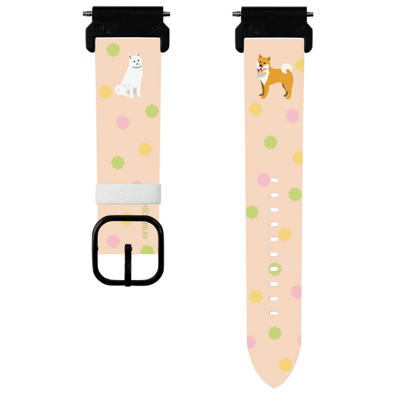 スマートウォッチレザーバンド［ 柴田さん - 金平糖 ］