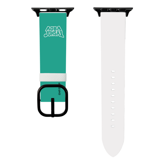 スマートウォッチレザーバンド［ ハイキュー!! - スクールバッジ - 青葉城西高校 ］