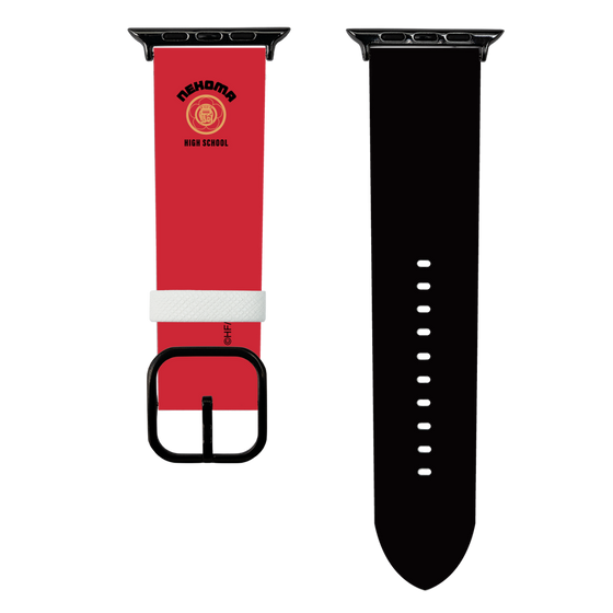 スマートウォッチレザーバンド［ ハイキュー!! - スクールバッジ - 音駒高校 ］