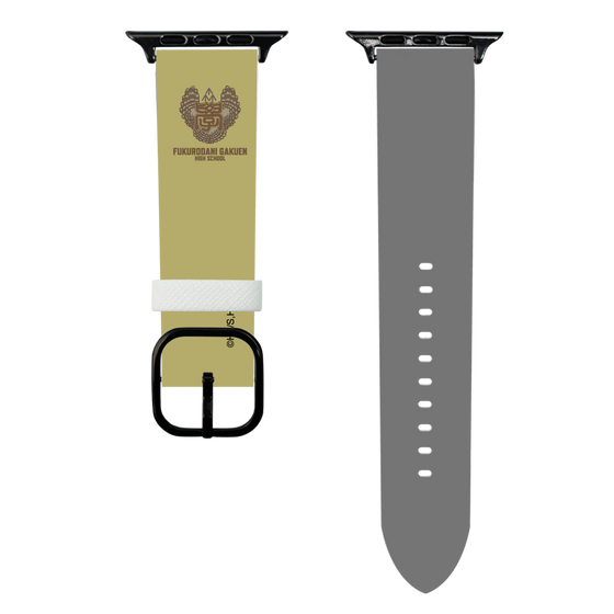 スマートウォッチレザーバンド［ ハイキュー!! - スクールバッジ - 梟谷学園高校 ］
