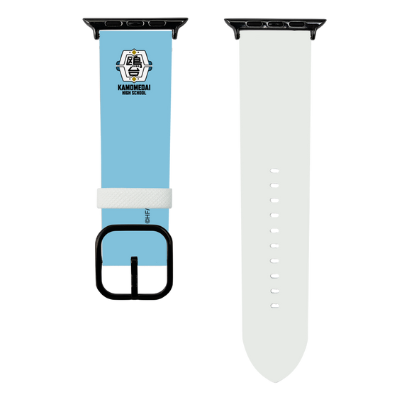 スマートウォッチレザーバンド［ ハイキュー!! - スクールバッジ - 鴎台高校 ］