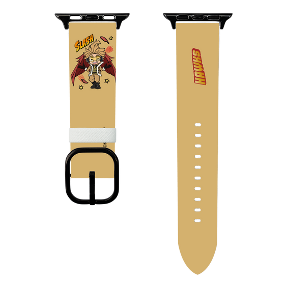 スマートウォッチレザーバンド［ 僕のヒーローアカデミア - ミニキャラ - ホークス ］