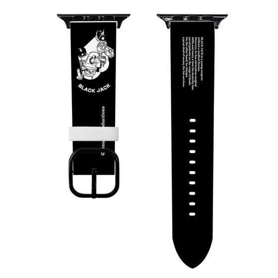 スマートウォッチレザーバンド［ ブラック・ジャック - 手術 ］