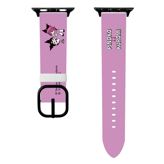 スマートウォッチレザーバンド［ ピノコ×サンリオキャラクターズ - ピノコ×クロミ ］