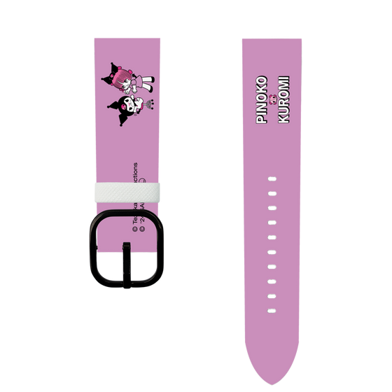 スマートウォッチレザーバンド［ ピノコ×サンリオキャラクターズ - ピノコ×クロミ ］