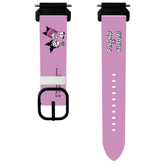 スマートウォッチレザーバンド［ ピノコ×サンリオキャラクターズ - ピノコ×クロミ ］