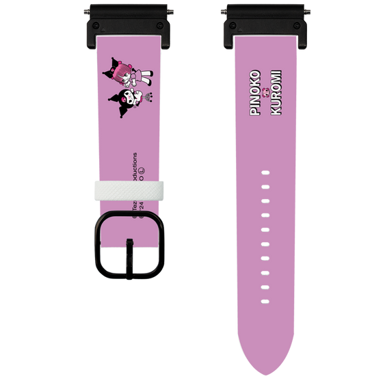 スマートウォッチレザーバンド［ ピノコ×サンリオキャラクターズ - ピノコ×クロミ ］