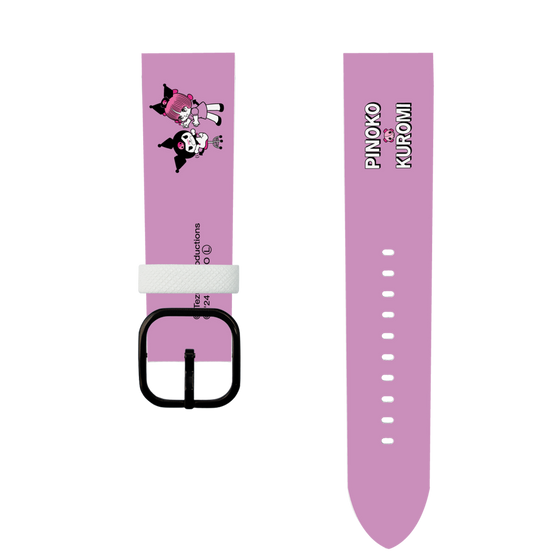 スマートウォッチレザーバンド［ ピノコ×サンリオキャラクターズ - ピノコ×クロミ ］