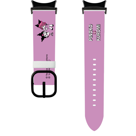 スマートウォッチレザーバンド［ ピノコ×サンリオキャラクターズ - ピノコ×クロミ ］