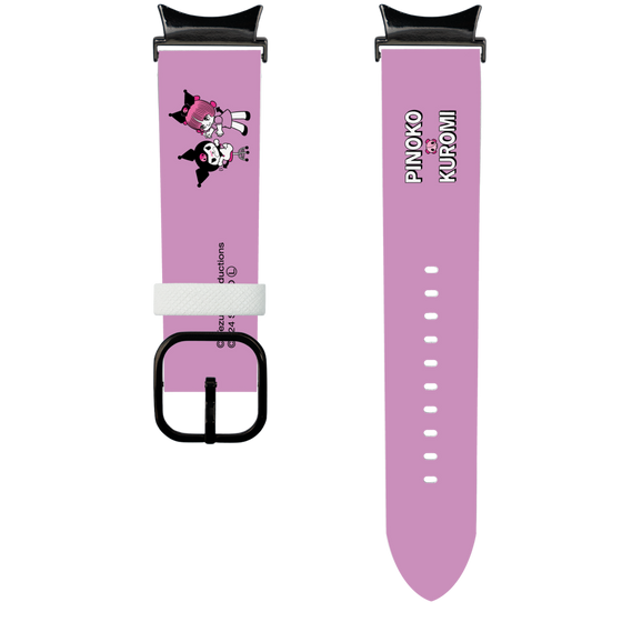スマートウォッチレザーバンド［ ピノコ×サンリオキャラクターズ - ピノコ×クロミ ］