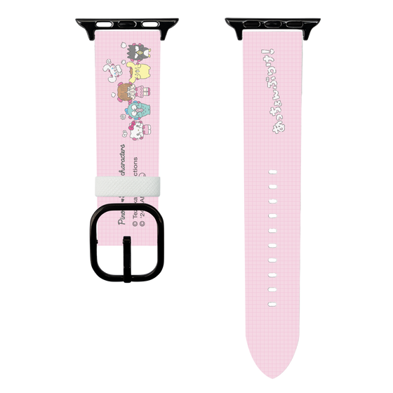 スマートウォッチレザーバンド［ ピノコ×サンリオキャラクターズ - 仲良し ］