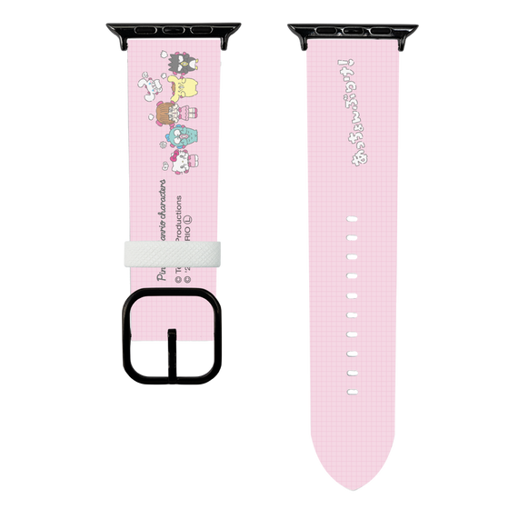 スマートウォッチレザーバンド［ ピノコ×サンリオキャラクターズ - 仲良し ］