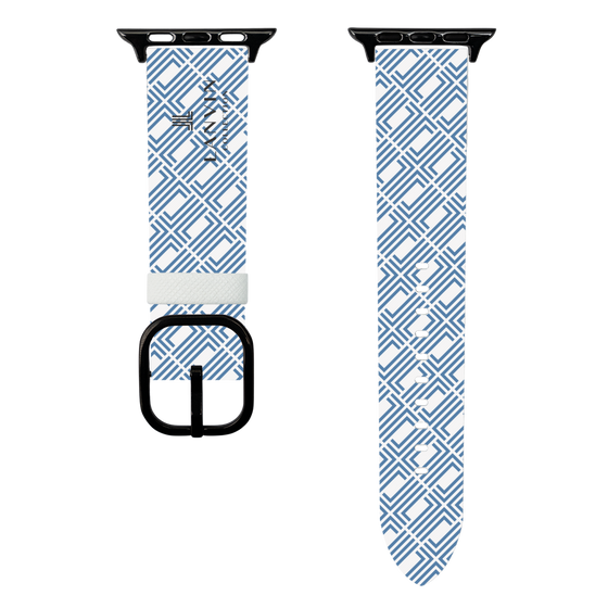 スマートウォッチレザーバンド［ LANVIN COLLECTION - ロゴパターン ］